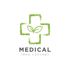 Creative Medical Concept Logo Design Template