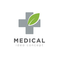 Creative Medical Concept Logo Design Template