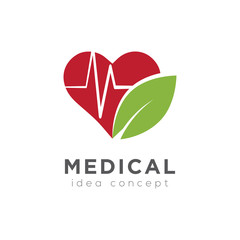 Creative Medical Concept Logo Design Template