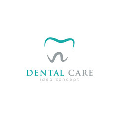 Creative Dental Concept Logo Design Template