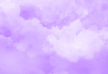 Color sky with clouds background