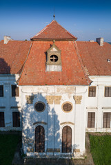 Beautiful castle in Nagyberki hungary