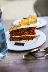 Coffee and Cake in Summer