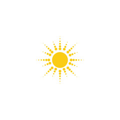 Sun Vector illustration Icon