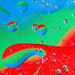 abstract oil on water #1