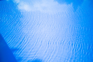 Fototapeta na wymiar Blue Water Reflection 