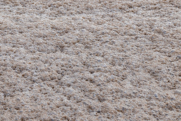 Dirty wastewater in a sewage treatment plant. The technological process of water purification.