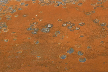 iron texture of the burnt part of the car .
