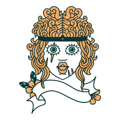 human barbarian character illustration