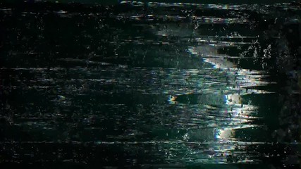 Data TV Glitch Signal Distortion – Digital Error Animation, TV Screen Interference, Pixelated Glitch Effect, Retro Data Distortion - Powered by Adobe