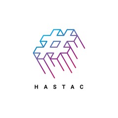 Modern Gradient hastag symbol.Creative hastag logo design symbol vector template