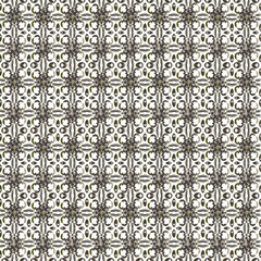 seamless pattern with floral elements