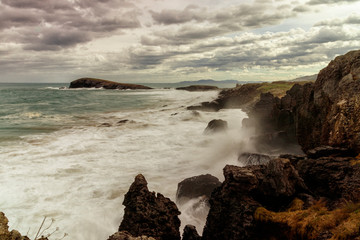 view of the cost in the north of spain