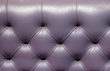 back of a luxury retro leather sofa