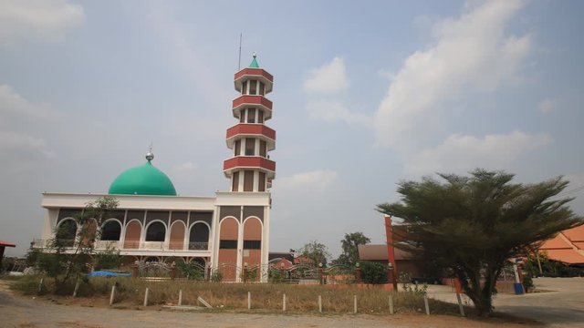 Traditional Mosque in Ayutthaya , Thailand