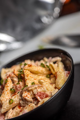 Spicy Chicken Past Salad