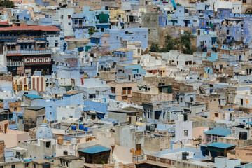 Jodhpur, the blue city in Rajasthan India