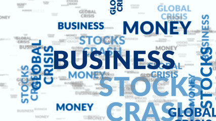 Global crisis concept illustration