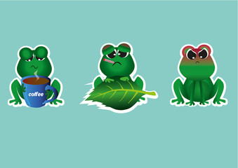 Иллюстрация, Стикеры, Арт, вектор