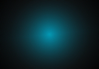 High-tech halftone dots background. Blue  abstract digital  design. 