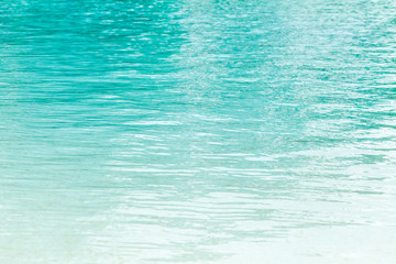 Shiny blue sea water surface. Natural background photo