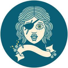 human rogue character face illustration