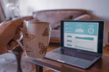 home office is the new trend even if it is not too comfortable.