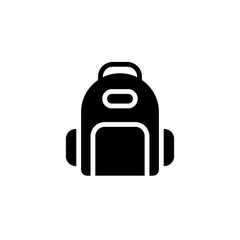 Backpack icon vector design template