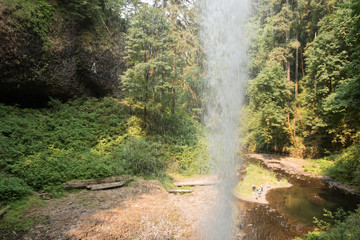 Naklejka na ściany i meble Waterfall, Oregon