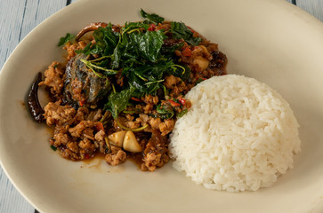 Mixed Thai Food Dishes 
