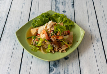 Mixed Thai Food Dishes 
