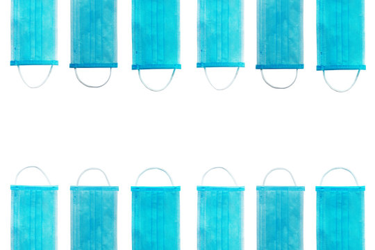 clipping paths,mask isolated on white background,publicity sign coronavirus and stop covid-19,technology modern medical science with virus protection and epidemic