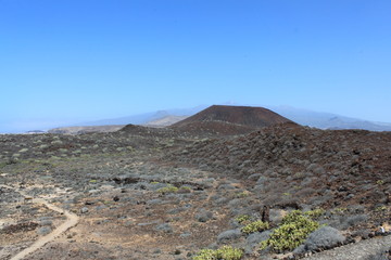 volcanic landscape in tenerife