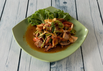 Mixed Thai Food Dishes 