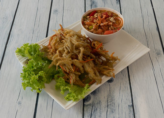 Mixed Thai Food Dishes 