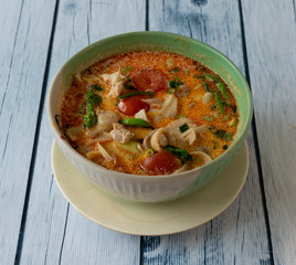 Mixed Thai Food Dishes 