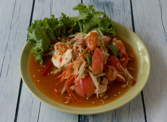 Mixed Thai Food Dishes 