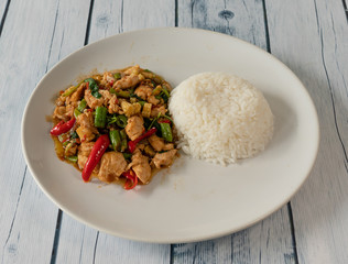 Mixed Thai Food Dishes 