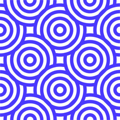 SEAMLESS CIRCULAR VECTOR BACKGROUND PATTERN 