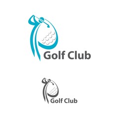 Logo of a golf in motion. This logo is suitable for many purpose as golf course logo, golf tournament, golf event, golf club, golf shop and more.