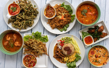 Thai Food Mixed Dishes 