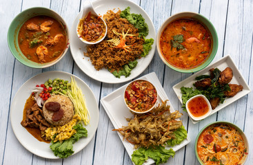 Thai Food Mixed Dishes 