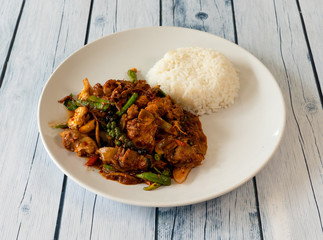 Mixed Thai Food Dishes 