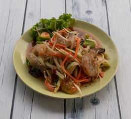 Mixed Thai Food Dishes 