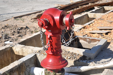 hydrant fire fighting system