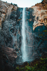 waterfall in yosemite