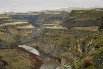 Fototapeta na wymiar Canyonlands of Eastern Washington