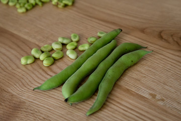 Fèves fraîches