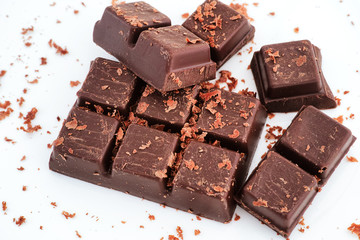 Homemade dark chocolate. Gluten free.