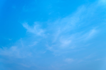 Beautiful Clear Blue Sky at Late evening from my Balcony, No Pollution Just the Clear Sky.